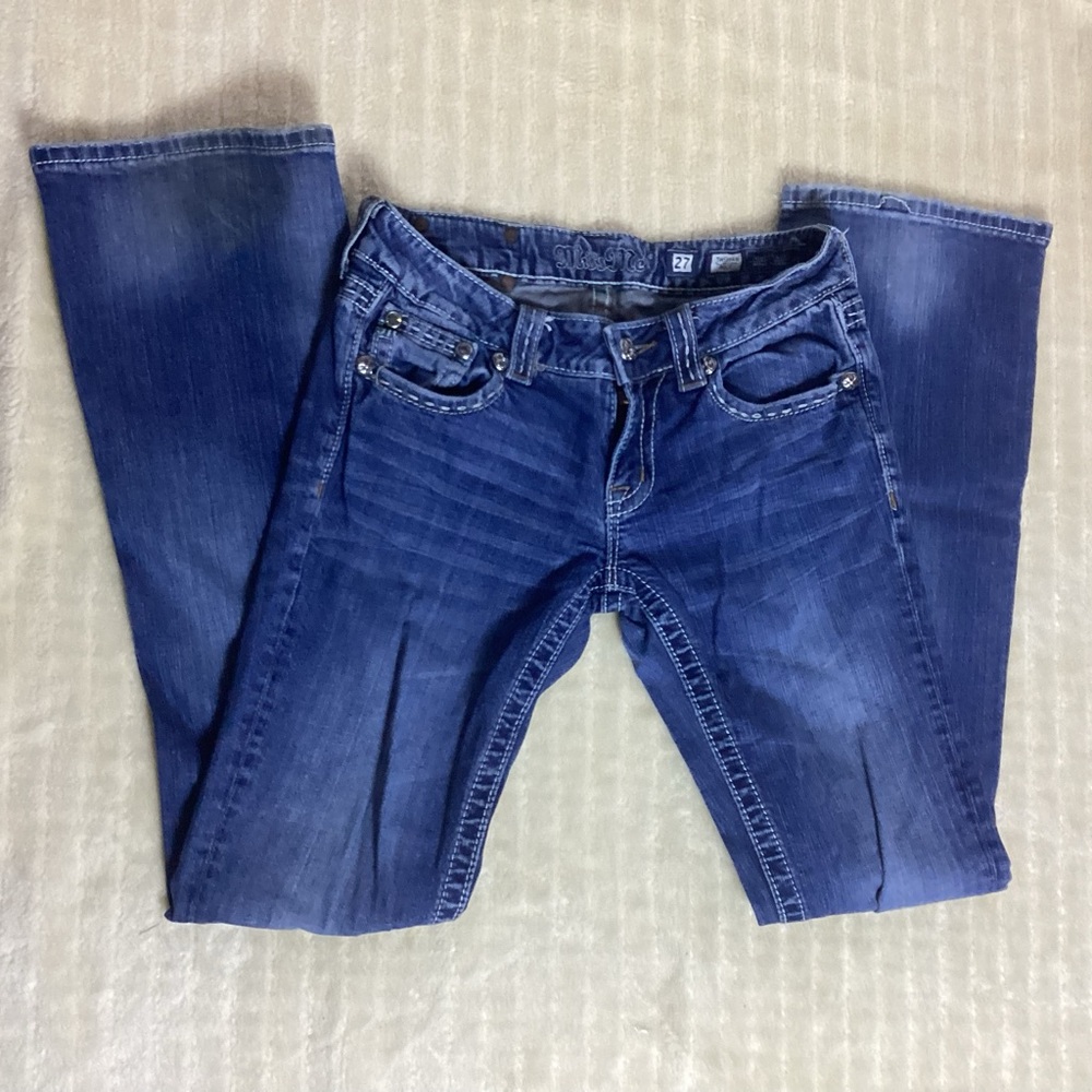 MISS ME WOMEN BOOT CUT JEANS